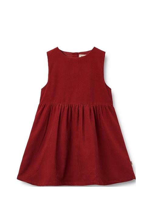 Se Dress Corduroy Thelma Wheat Red ved Booztlet