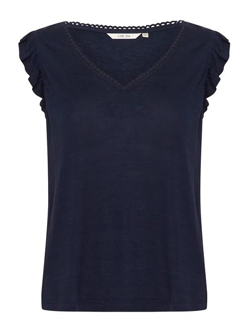 Crluna Jersey T-Shirt Cream Navy