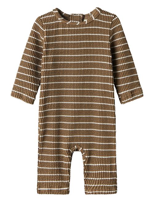 Nbmfredo Ls Uv Suit Lil Lil'Atelier Brown