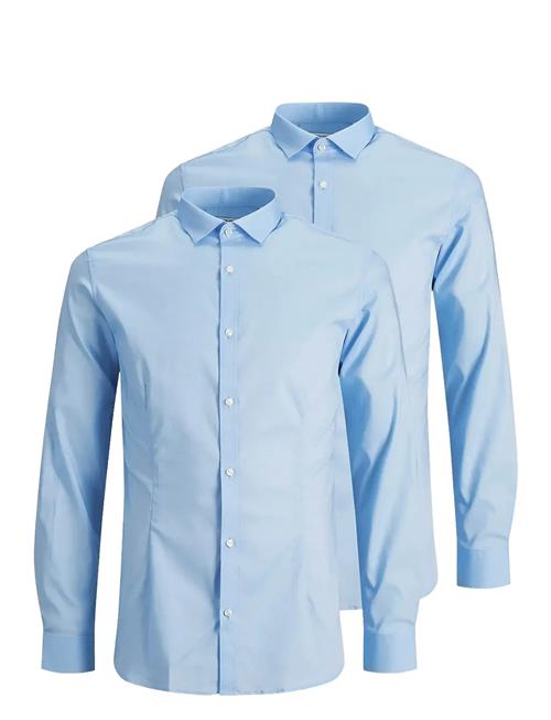 Jack & Jones Jprblaparma Shirt L/S 2-Pack Jack & J S Blue