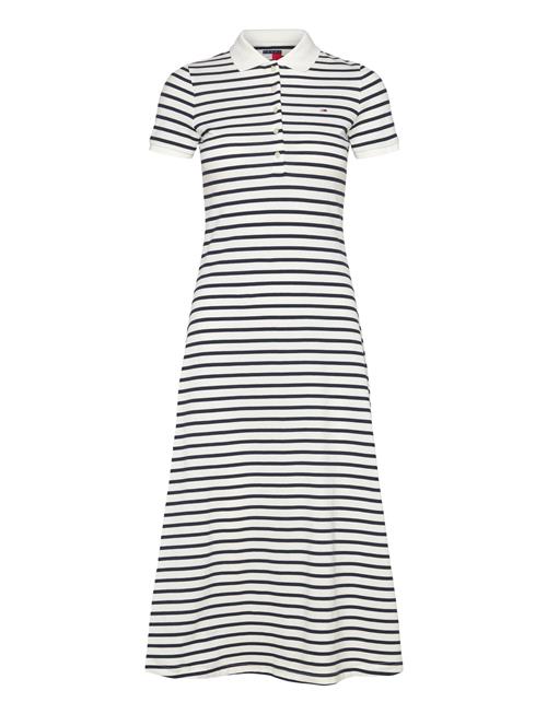 Tjw Maxi Polo Dress Tommy Jeans Navy