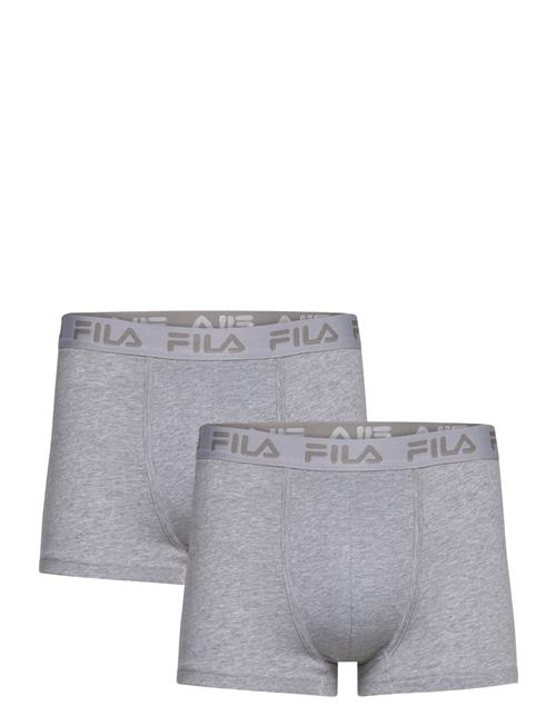 Se Fila 2Pk Boxer FILA Underwear Grey ved Booztlet