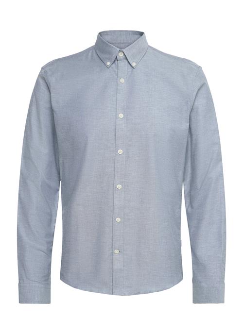 Yarn Dyed Oxford Superflex Shirt Lindbergh Blue