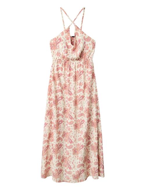 Se Nlfsandy Maxi Dress LMTD Pink ved Booztlet