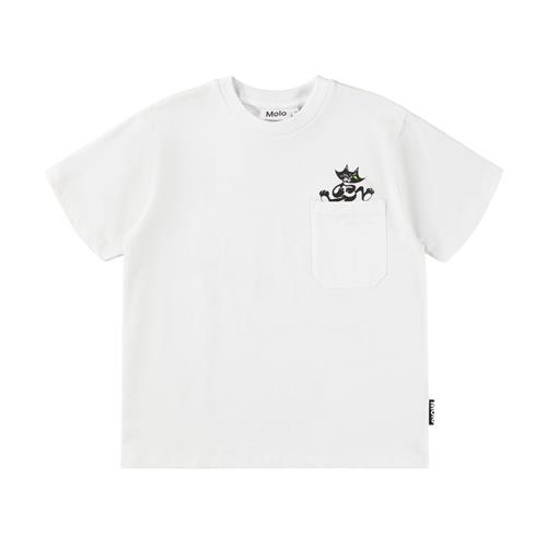 Molo GOTS Rickey T-shirt Crisp White | Hvid | 128 cm