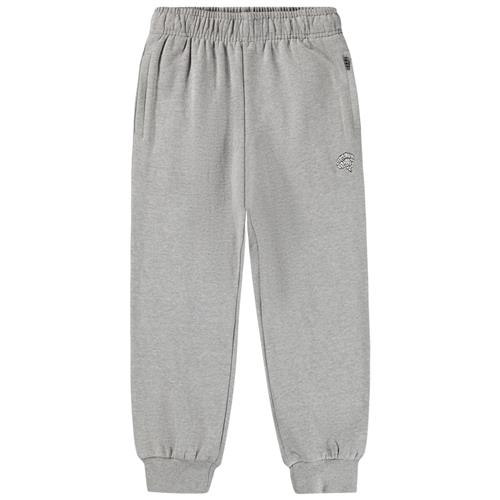 Se Molo GOTS Adani Joggingbukser Grey Melange 104cm    104 cm  unisex ved Babyshop