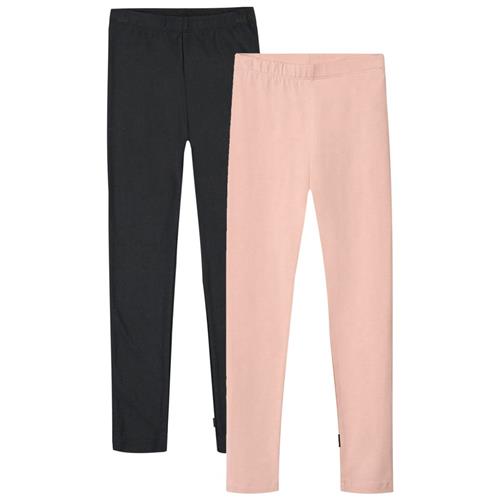 Molo Nica 2-pak Varme Leggings Rose Black | Sort | 98 cm