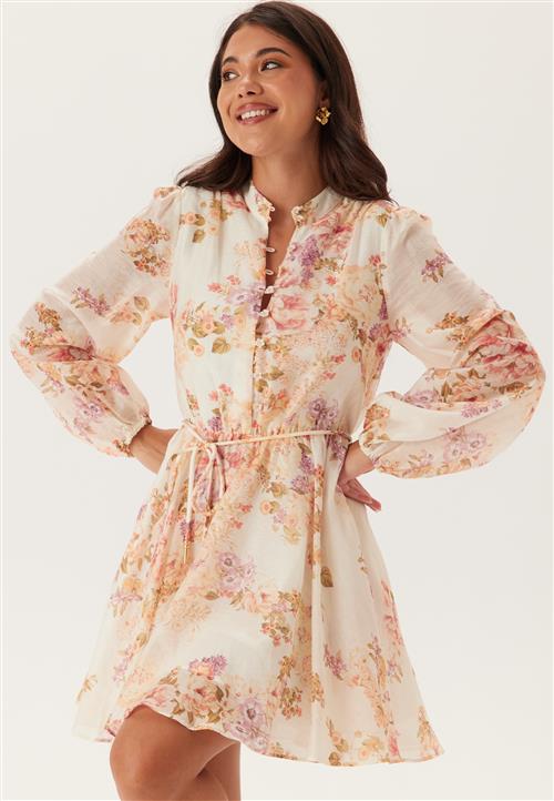 FOREVER NEW Rhys Fluted Mini Dress