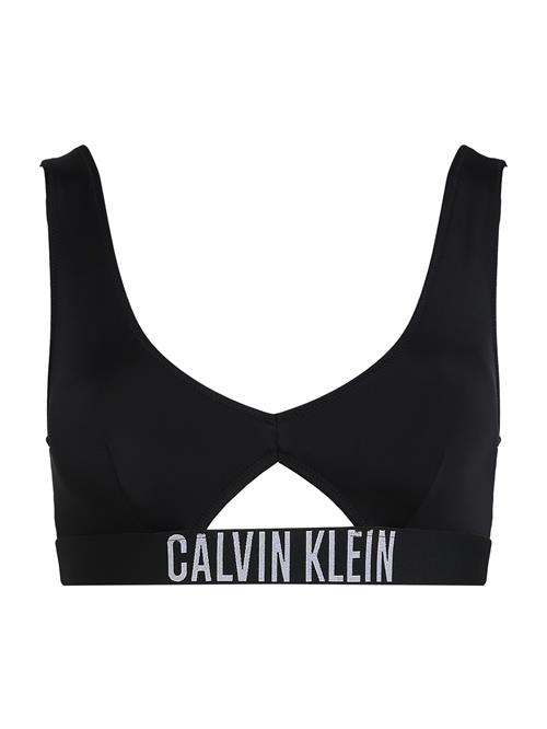 Se Calvin Klein Swimwear Bikinioverdel  sort / offwhite ved About You