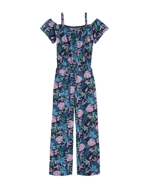 WE Fashion Overall  lyseblå / mørkeblå / lilla