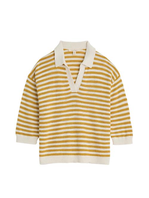 Seasalt Cornwall Pullover 'Gwynver'  gul / hvid