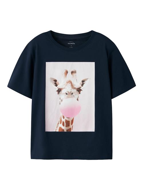 Se NAME IT Bluser & t-shirts 'NKFVOTEA'  marin / karamel / lyserød / hvid ved About You