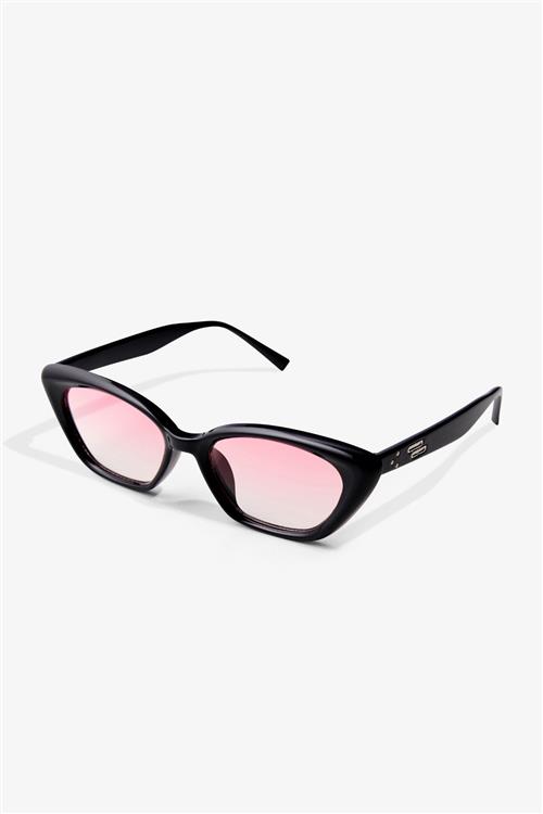 Francesca Solbriller - Sort/Pink - TeeShoppen