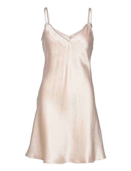 Pure Silk - Slip W.cording Lady Avenue Pink