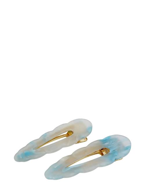 Happy Snap Icy B White 2 Pcs Pipol's Bazaar Blue