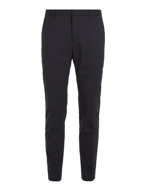 Stretch Wool Slim Su Calvin Klein Navy
