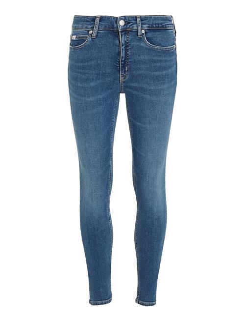 Mid Rise Skinny Calvin Klein Jeans Blue