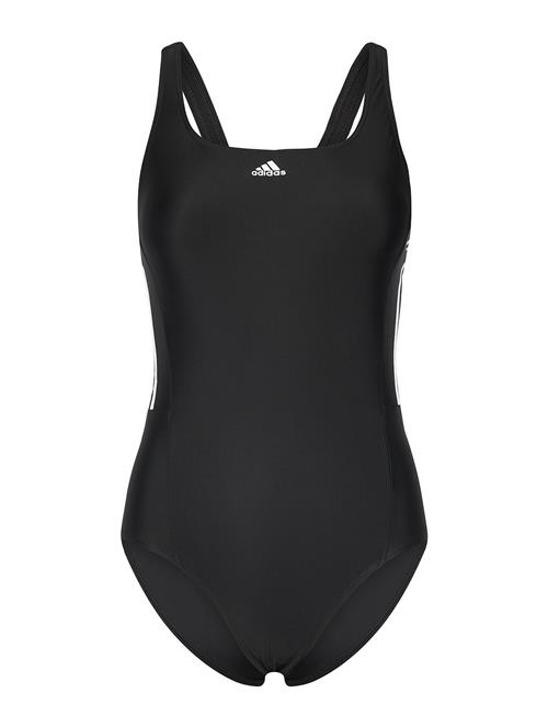 Adidas Mid 3 Stripes Swimsuit Adidas Performance Black