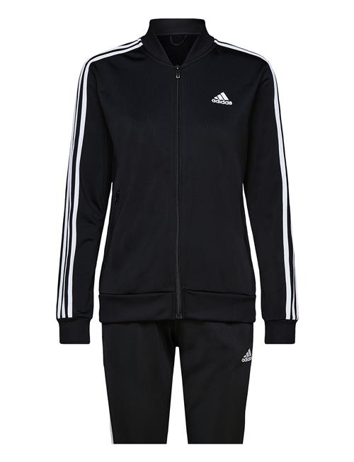 Essentials 3-Stripes Tracksuit Adidas Sportswear Black