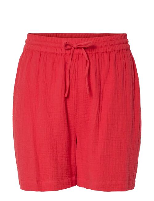 Pcsastina Hw Shorts Wvn Msa Bc Pieces Red
