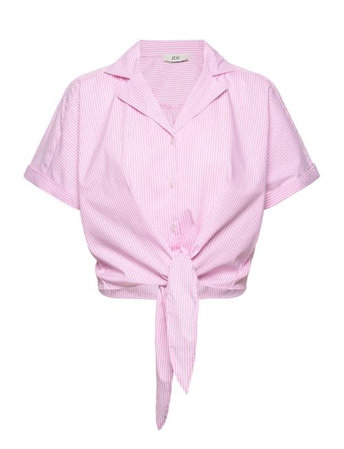 Jdymio S/S Knot Shirt Wvn Dia JDY Pink