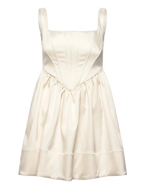 Livia Drop Waist Mini Dress Malina Cream