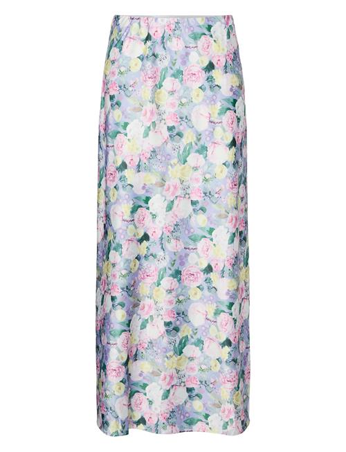 Pcarina Hw Ankle Skirt Wvn D2D Pieces Patterned