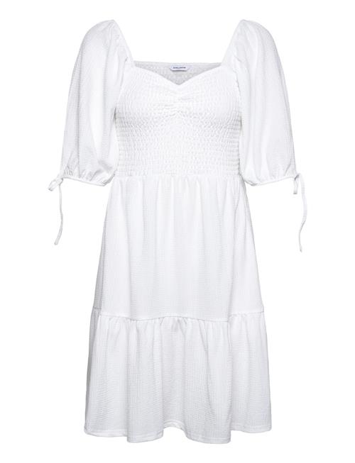 Smock Short Dress Bubbleroom White