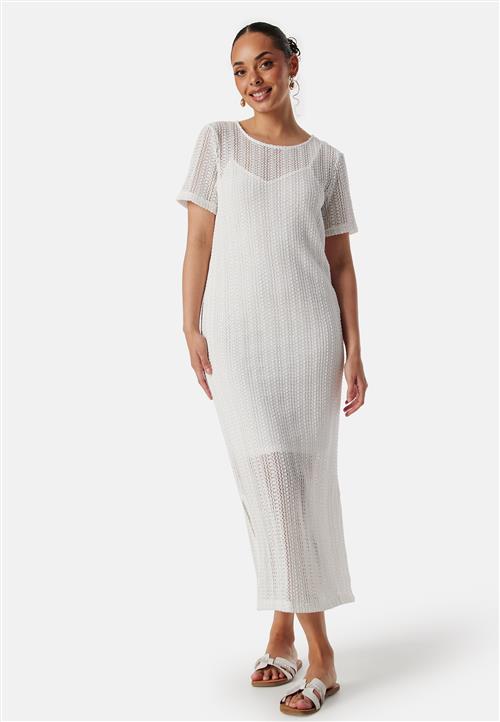 VILA Vigardea O-Neck S/S ankle dress