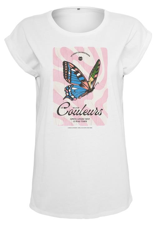 Merchcode Shirts 'Couleurs'  blå / grøn / lyserød / hvid