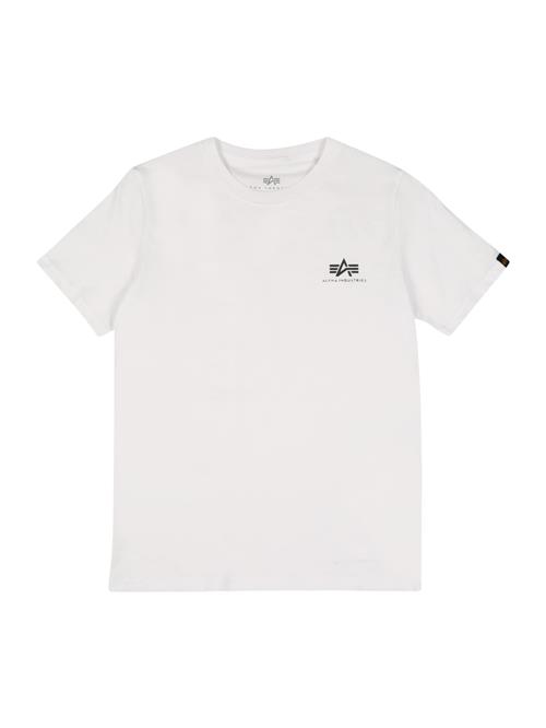 Se ALPHA INDUSTRIES Shirts  sort / hvid ved About You