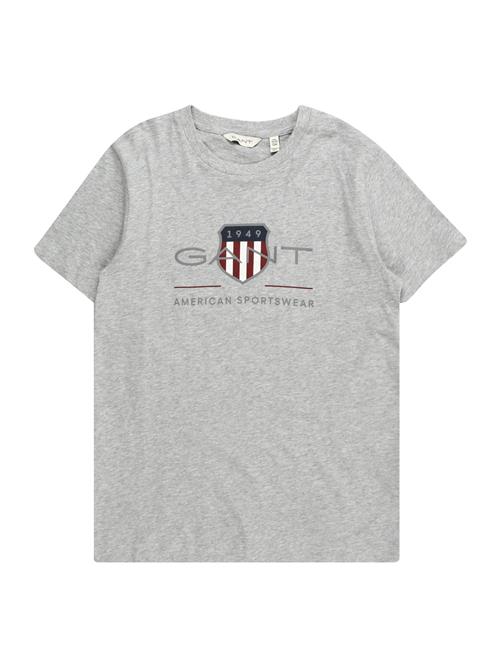 GANT Shirts 'ARCHIVE SHIELD'  mørkeblå / grå-meleret / vinrød / hvid