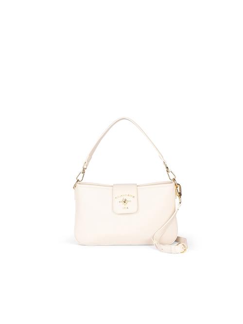 U.S. POLO ASSN. Håndtaske 'Stanford'  guld / offwhite