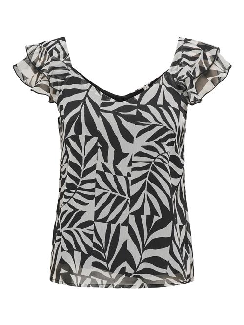ONLY Bluse 'ONLAsta'  greige / sort