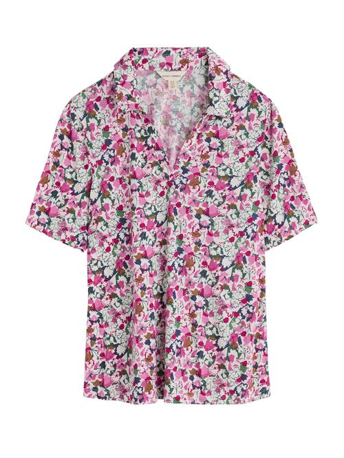 Seasalt Cornwall Shirts 'Misty Sky'  brun / mørkegrøn / lyserød / offwhite