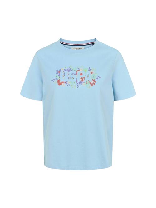 U.S. POLO ASSN. Shirts 'Haya'  lyseblå / mint / violetblå / kirsebærsrød
