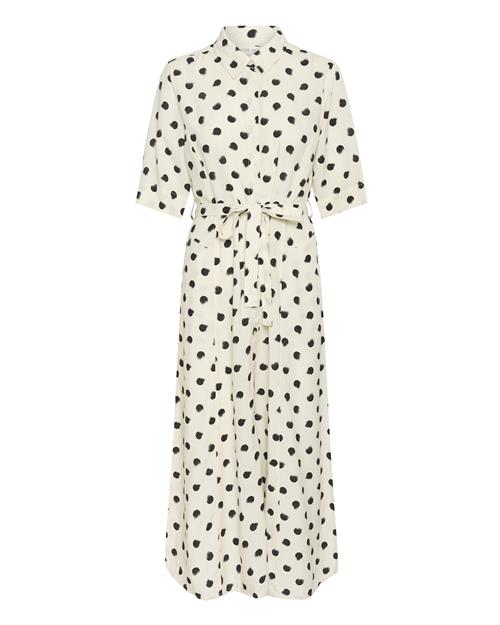 Cream Blusekjole 'Tiah'  creme / sort