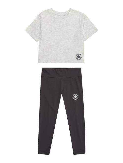 CONVERSE Sæt  grå-meleret / sort