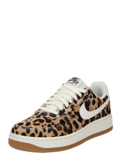 Nike Sportswear Sneaker low 'AIR FORCE 1 '07'  brun / sort