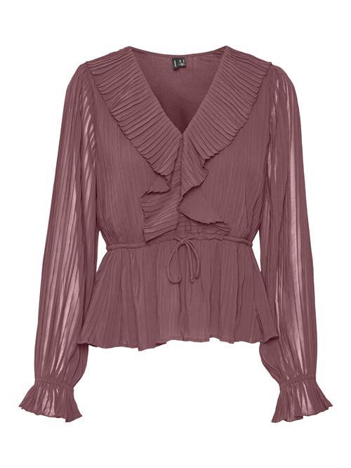 VERO MODA Bluse 'VMDora'  brun