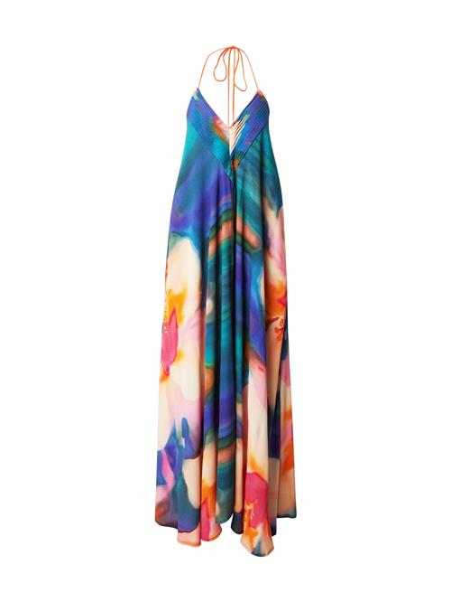 Free People Kjole  blå / petroleum / orange / pink