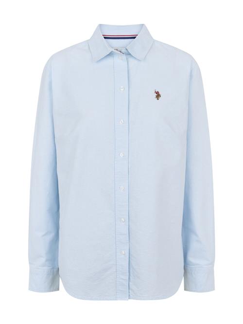 U.S. POLO ASSN. Bluse 'Gina'  pastelblå