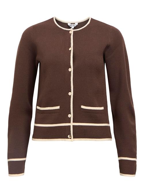 OBJECT Cardigan 'OBJThess'  creme / brun