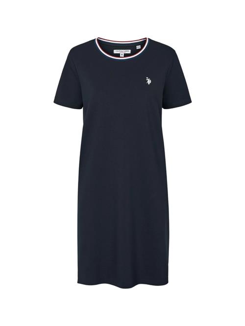 U.S. POLO ASSN. Kjole 'Ebba'  navy / blodrød / offwhite