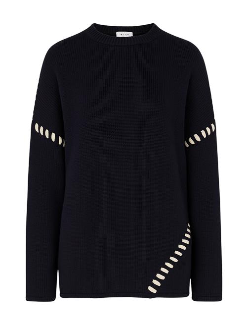 NORR Pullover  creme / marin