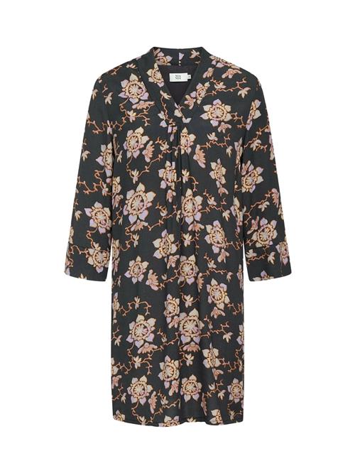 Noa Noa Kjole 'Ellen'  beige / lilla / sort