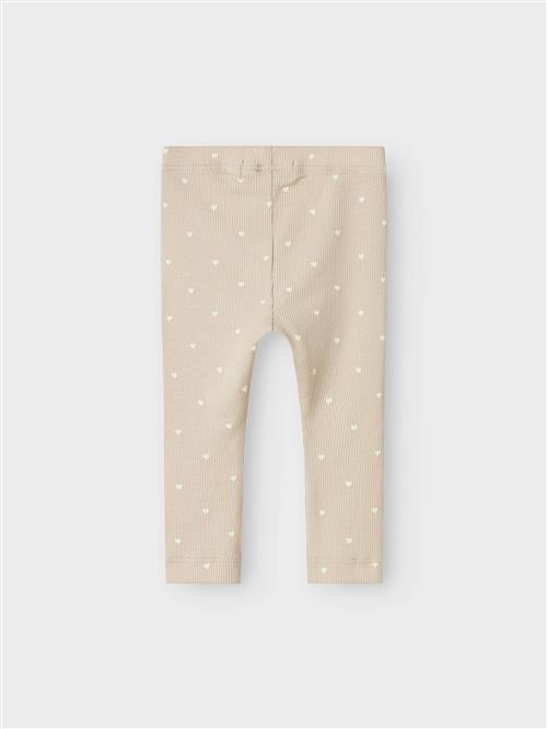 Lil'Atelier Leggings 'NBFGAGO'  creme / greige