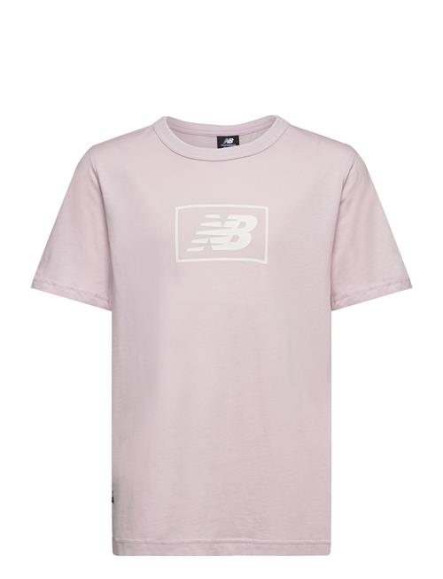 Nb Essentials Logo Tee New Balance Pink