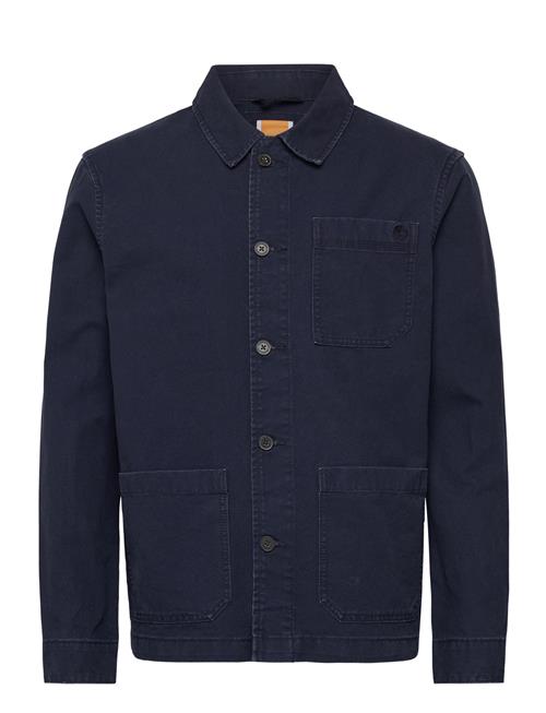 Washed Canvas Chore Jacket Timberland Navy