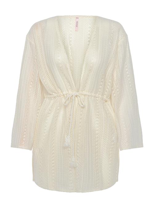 Beach Crochet Kaftan Hunkemöller Cream